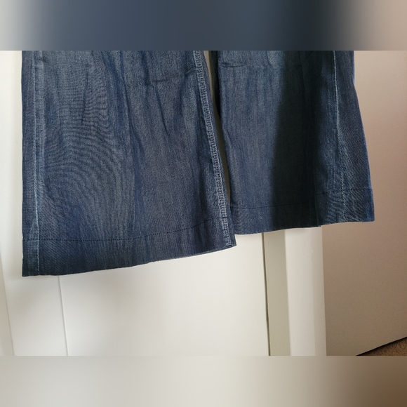 7 For All Mankind Ginger Wide Leg Jeans - Sz. 31 - Picture 7 of 8